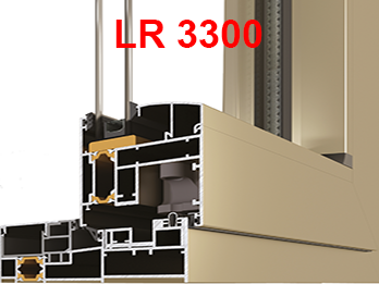 Linea Rossa LR3300 Yalıtımlı Alüminyum Sürme Sistemi